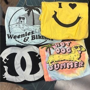 Dachshund T-Shirt Bundle Size S